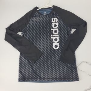 Adidas Long Sleeve Boys Athletic Top